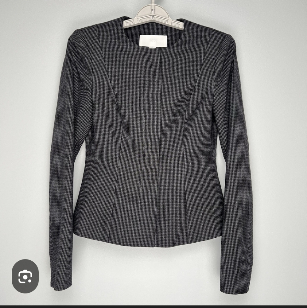 BOSS Hugo Boss women's Javilla collarless blazer